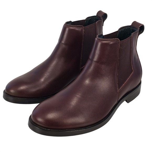 Naot Washington Chelsea Boots Men US 12 Burgundy Brown Leather - Picture 4 of 12